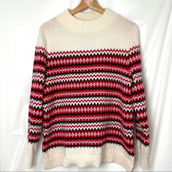 Talbots Chalet Fair Isle Sweater - Picture 3 of 8